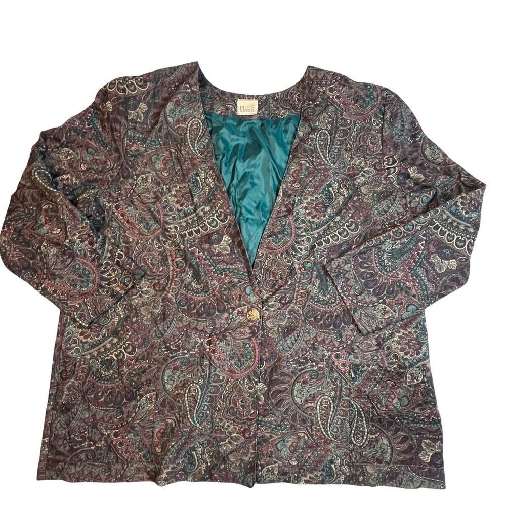 Paisley Patterned Blazer